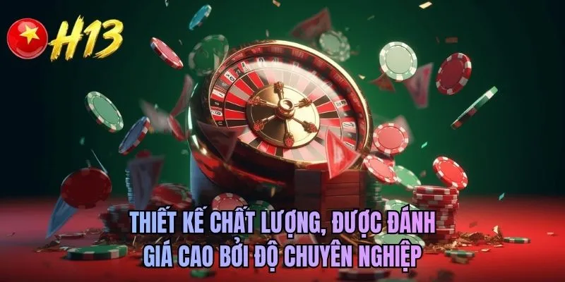 Thiết kế chất lượng, được đánh giá cao bởi độ chuyên nghiệp